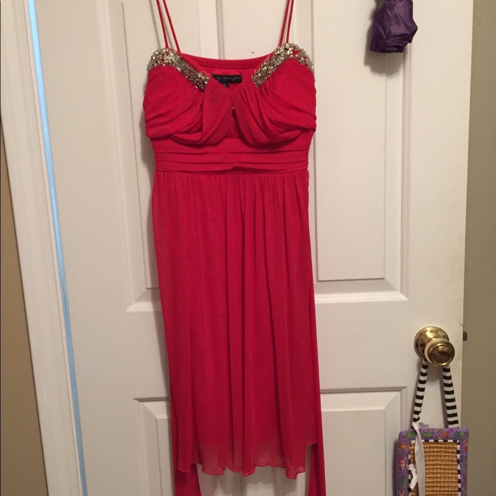 Red dress
